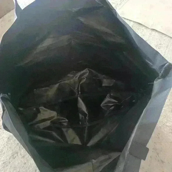 Frederick's of Hollywood Black Sturdy Canvas Xlarge Tote - Picture 5 of 9